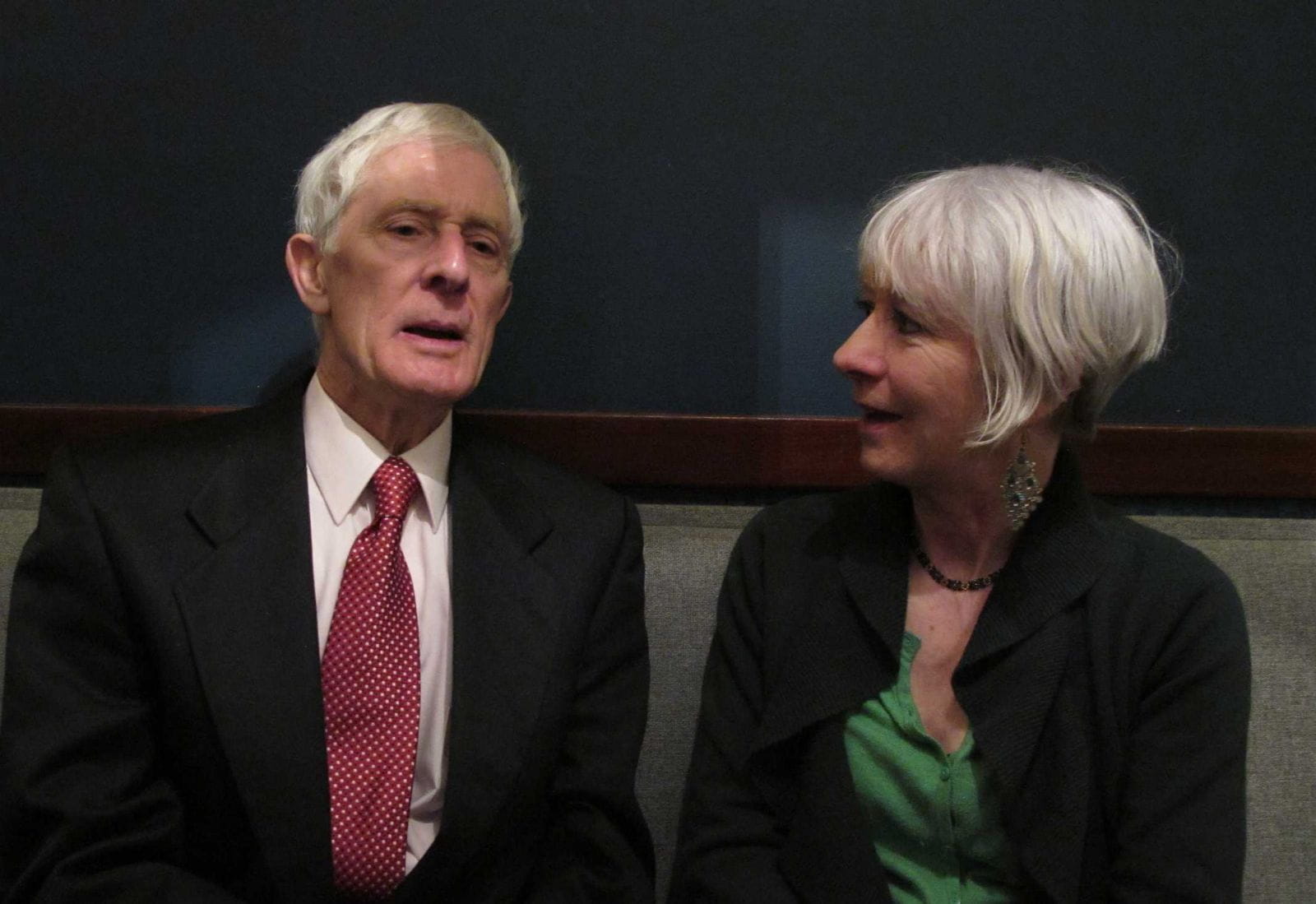 Oliver Symons and Cathy Evers