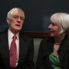 Oliver Symons and Cathy Evers